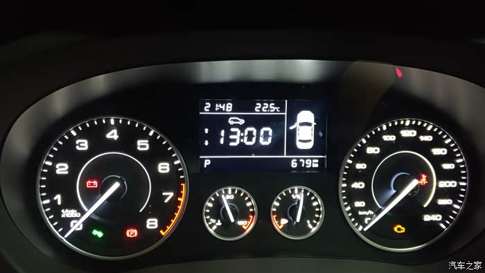 宝沃bx5仪表盘显示分辨