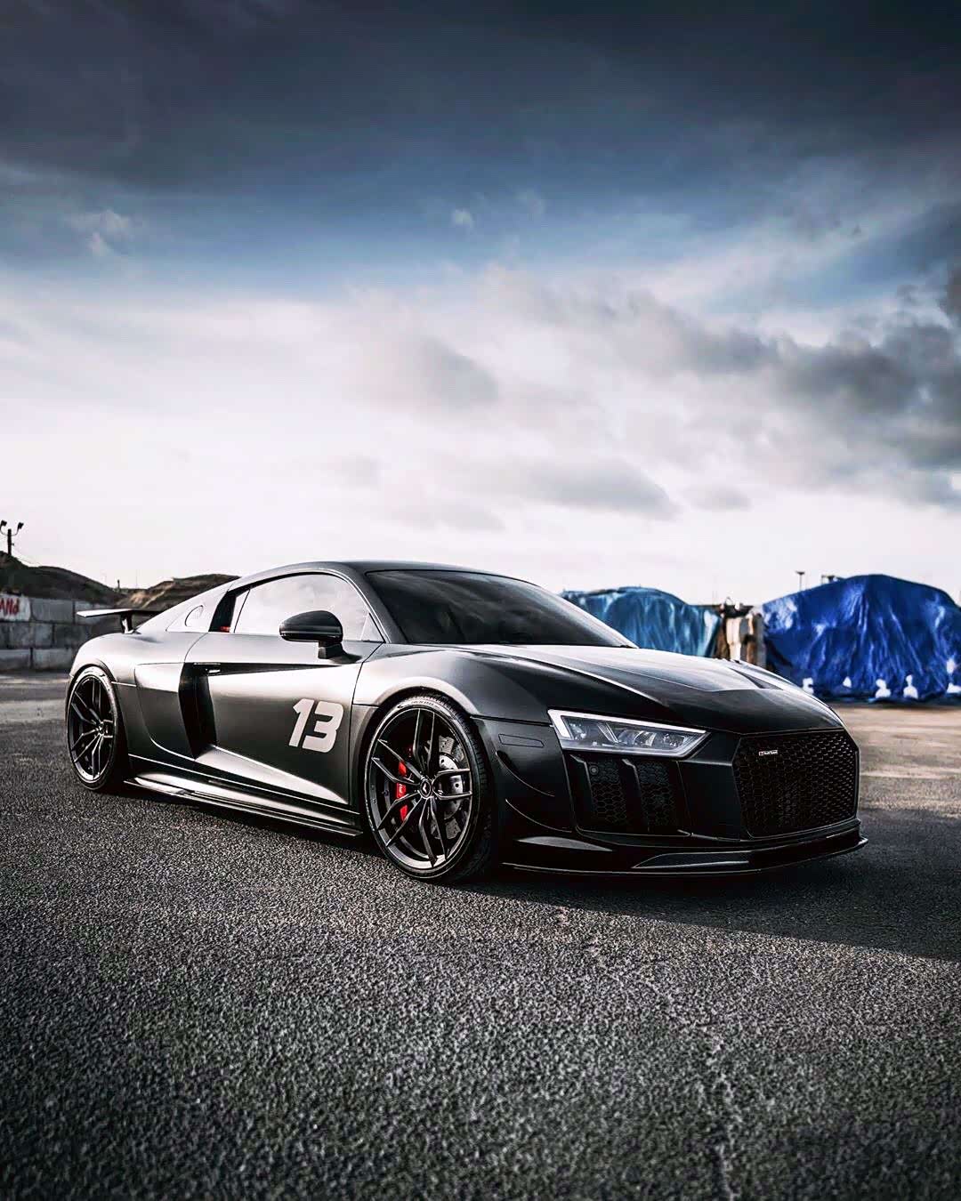 【图】黑武士audi r8,相当帅啊,爱了_奥迪r8论坛_汽车之家论坛