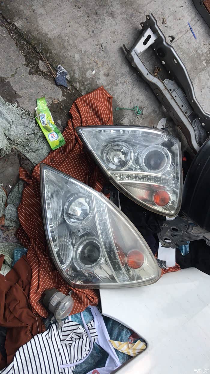 广汽吉奥星朗大灯总成原装拆车配件