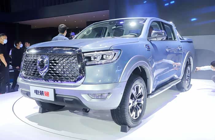 电动皮卡"长城炮ev"来了,能"装"还够野