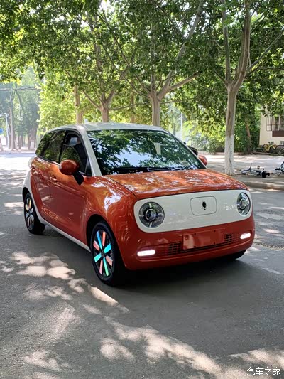 2021款欧拉黑猫豪华型提车作业(原欧拉r1女神版)