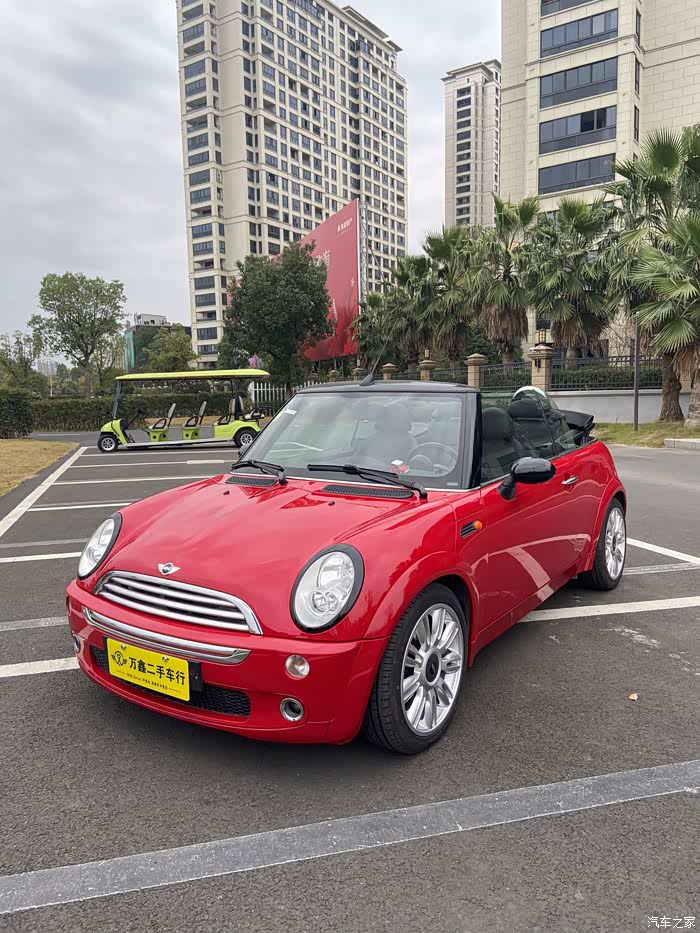 这台是最经典车型mini r52 软顶敞篷 稀有货