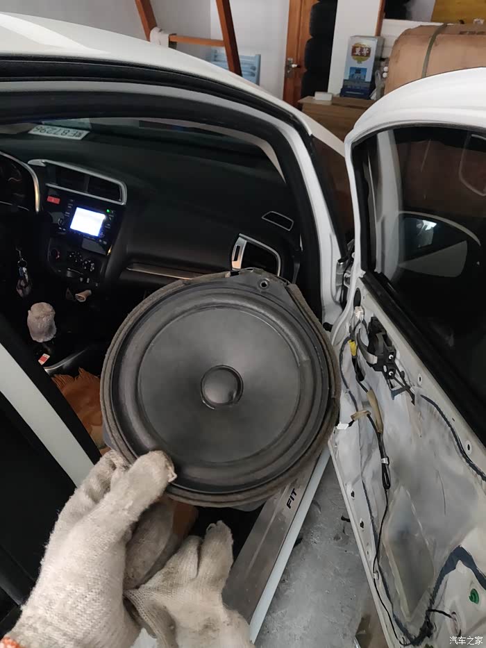 二手飞度喇叭坏了自己动手丰衣足食