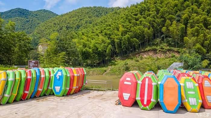 沉浸在广德的山水之中-南溪漂流