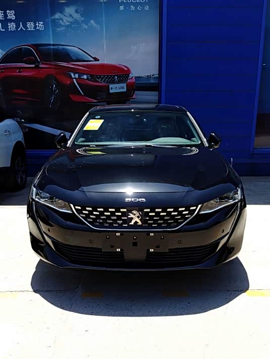 【图】在4s店随拍的几张508l碳晶黑_标致508论坛_汽车之家论坛