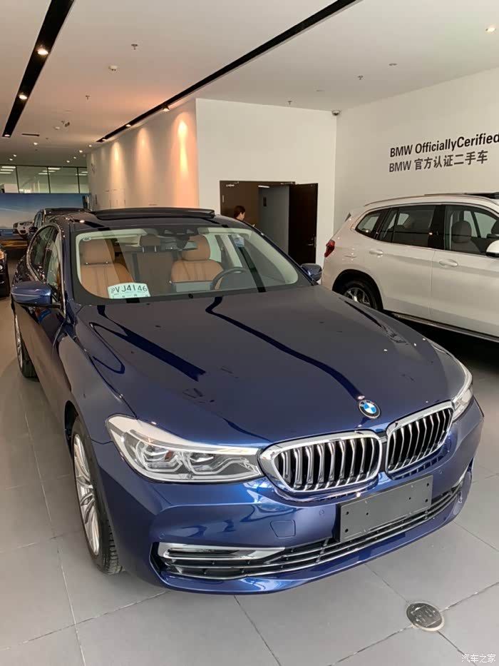 【图】据说是上海2019版第一辆地中海蓝_宝马6系gt论坛_汽车之家论坛