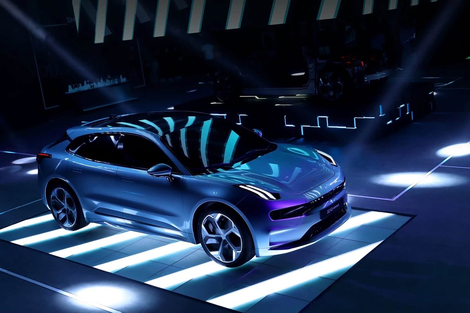 【图】领克首款纯电概念车zero concept 全球首发_领克01新能源论坛