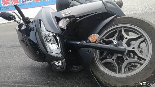 【图】摔车两周,今天满血复活_摩托车论坛_汽车之家论坛