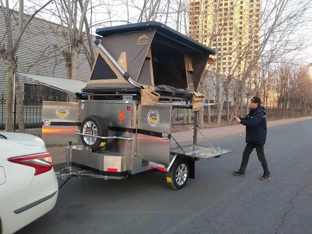 旅居拖挂车自行式房车物资拖挂