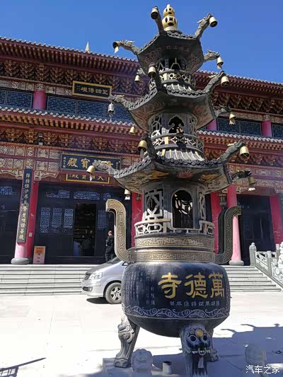 【吉林市cs75车友会】磨盘山万德寺 我和75来了