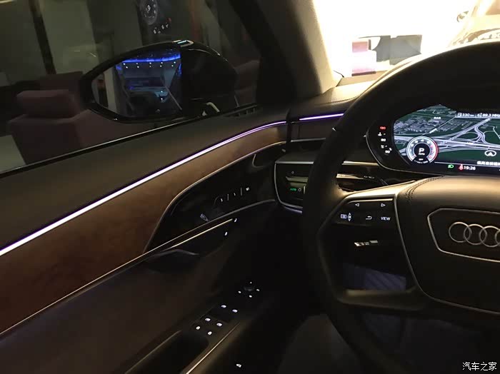【图】哪位已提车的大佬发发夜晚氛围灯_奥迪a8论坛_汽车之家论坛