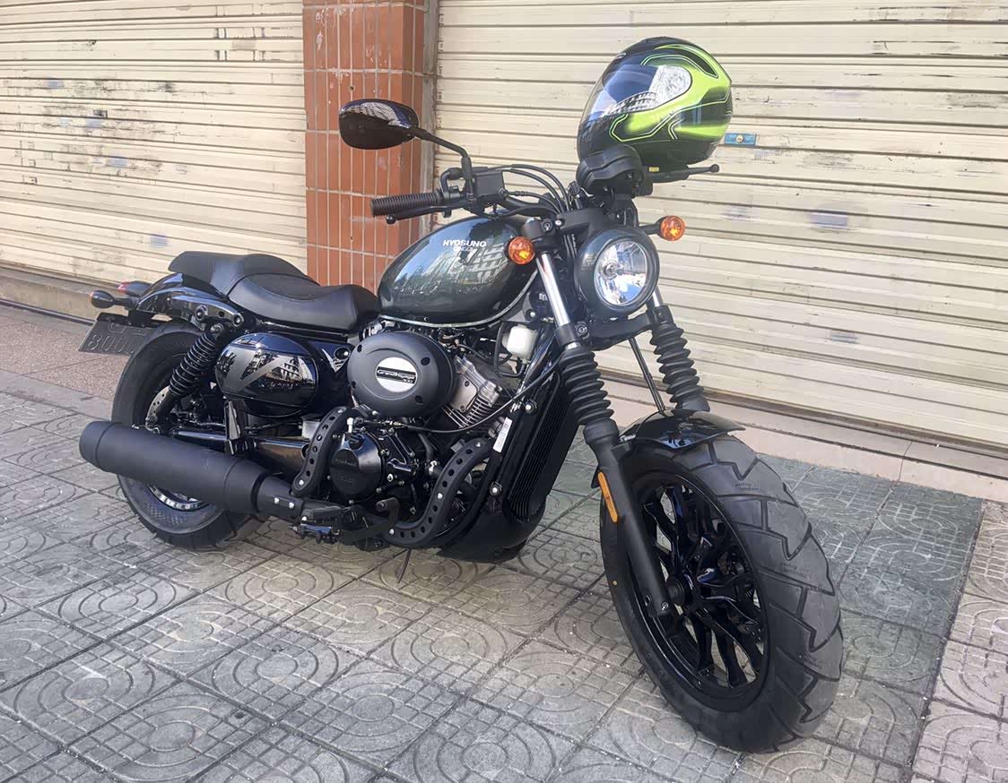 2019年度车型轻骑大韩gv300s这款美式巡航摩托车