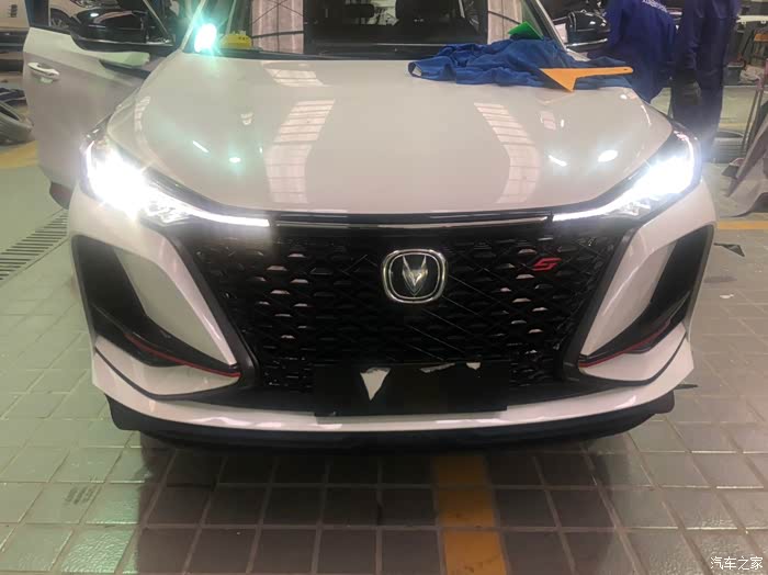 我会好好爱惜——大白贴膜记_长安cs75 plus论坛_汽车之家论坛