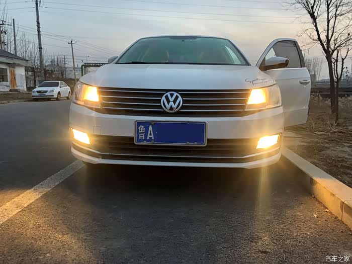 终于等到你自己动手安装盼望已久的朗逸雾灯