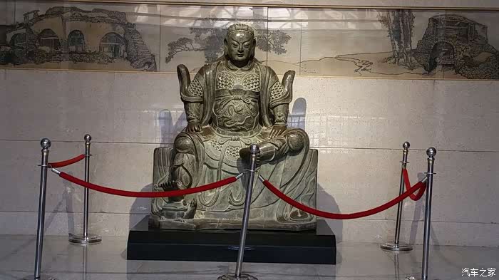 武财神赵公明铜像,制作于明代.