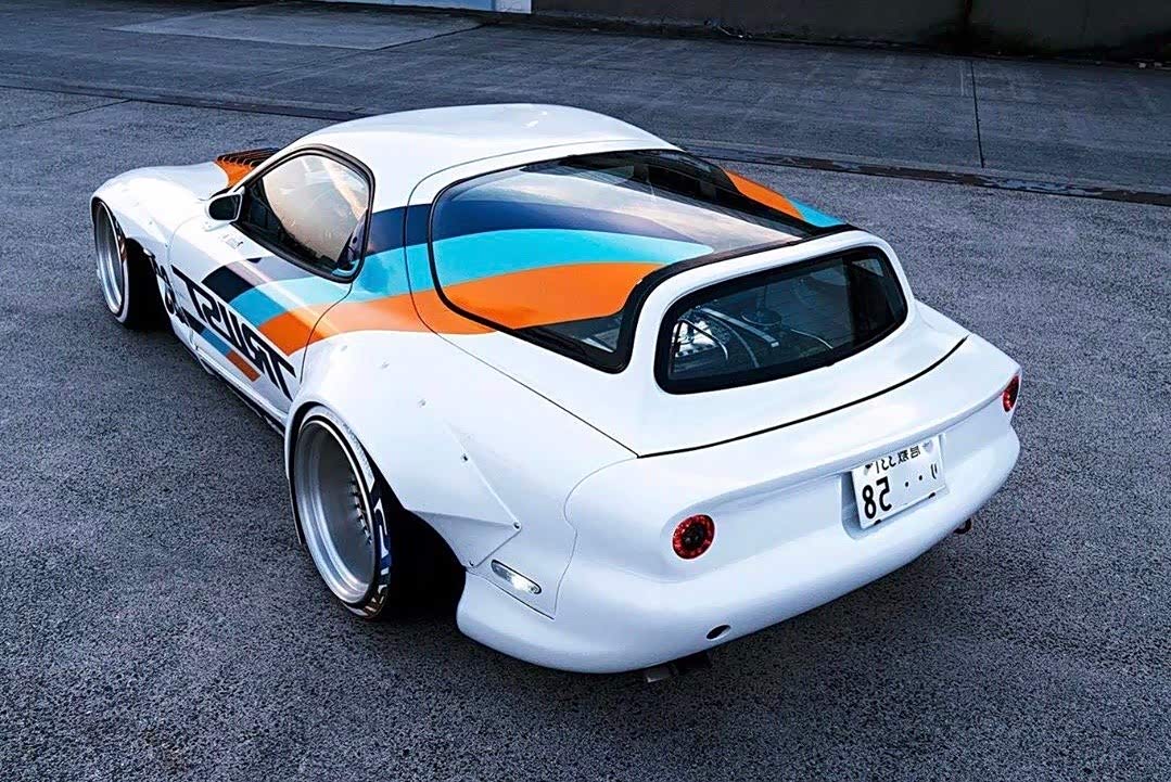 宽体马自达mazda rx-7 fd3s