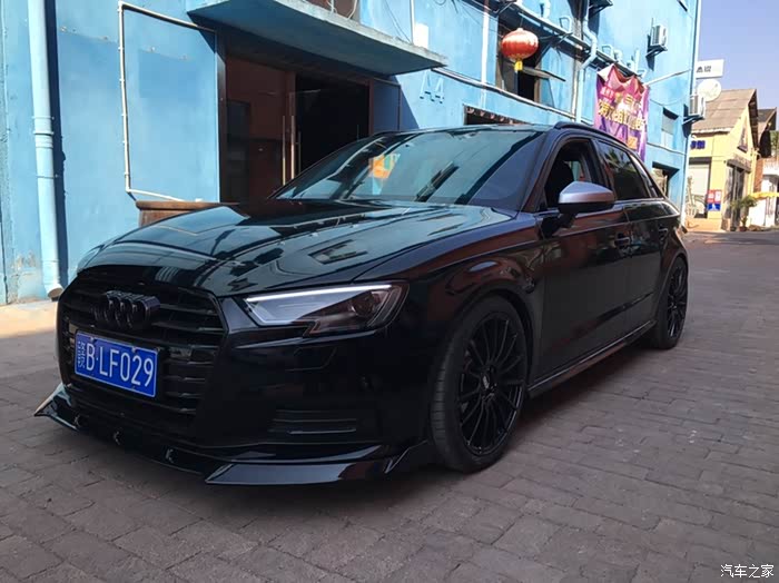 【图】a3 黑武士 改完了_奥迪a3论坛_汽车之家论坛