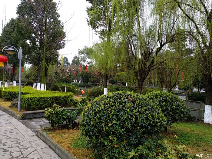 四川长安suv联盟小三带我们游览什邡竹溪公园