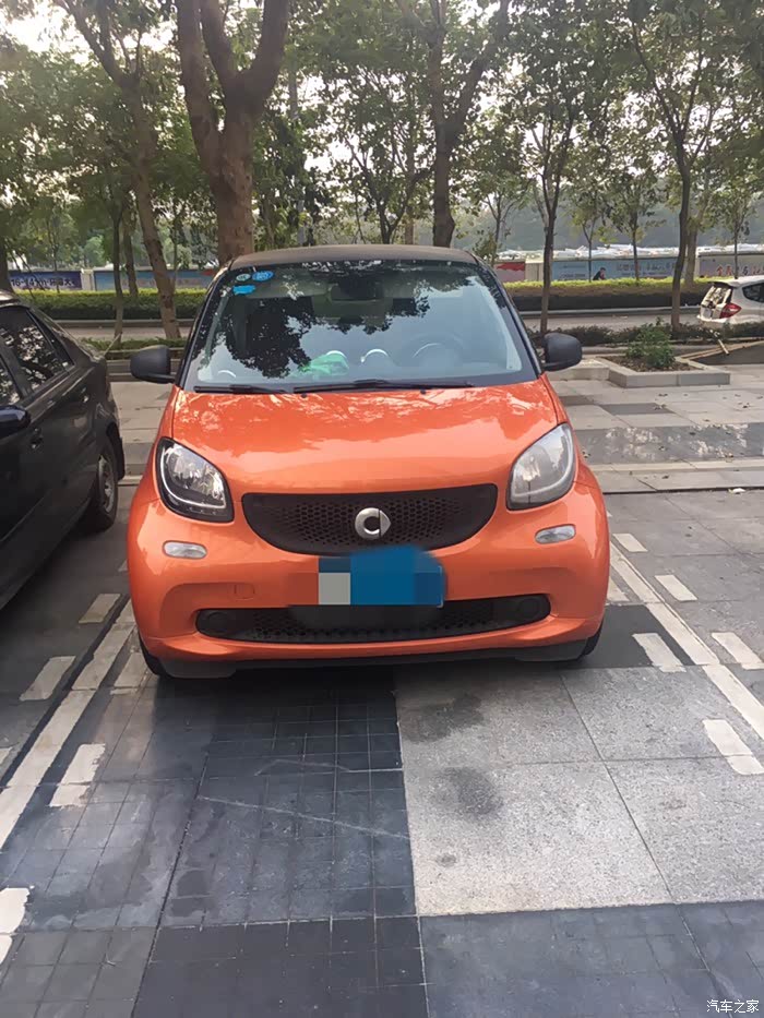 这款斯玛特的型号是