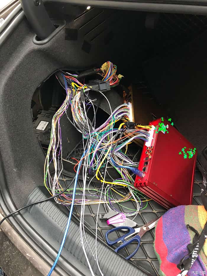 奥迪a4l b&o音响加装双dsp音频无损升级