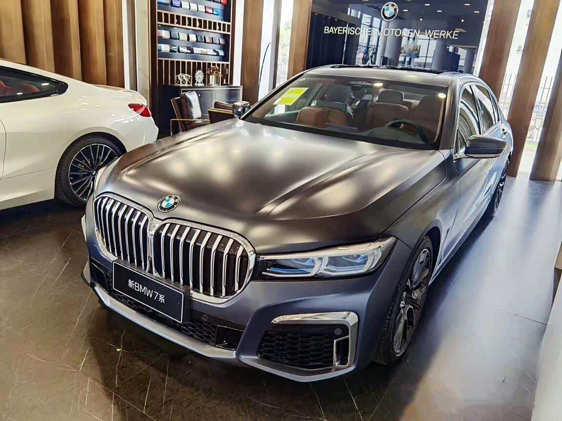 【图】宝马750li xdrive m运动套装 磨砂极地灰/松露褐_宝马7系论坛