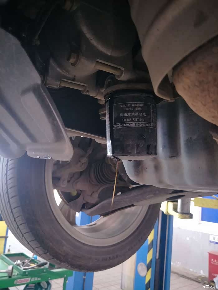 【上海长安车友会】5万公里,给爱车cs35来次大保养