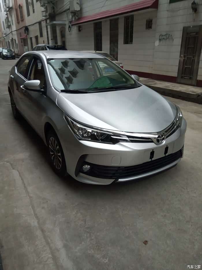 高清无码,金属银小卡半年提车分享!_卡罗拉论坛_汽车之家论坛