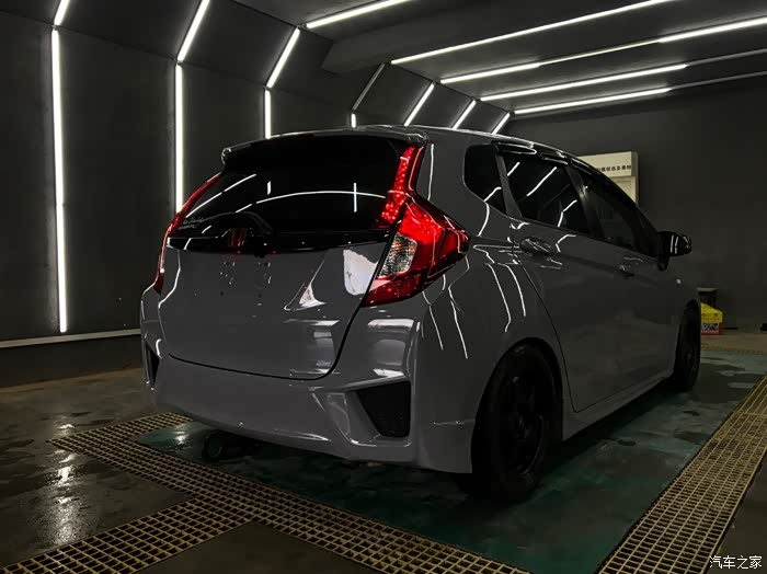 【图】14款mt换日规前后杠 全车换色正宗水泥灰_飞度论坛_汽车之家