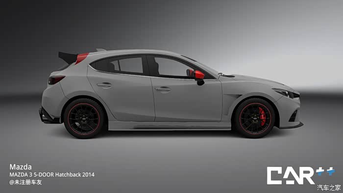 水泥灰昂克赛拉帅不帅你说了算