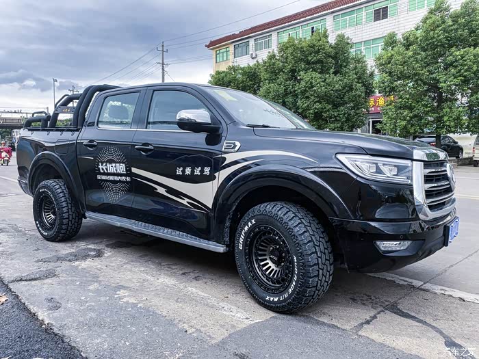 长城炮酷改mvf负值轮毂全地形轮胎