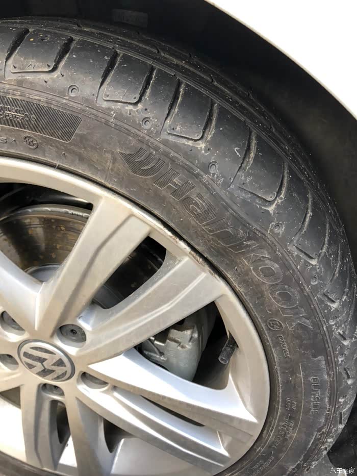 【图】18熠动,三个多月3700公里轮胎鼓包_速腾论坛_汽车之家论坛