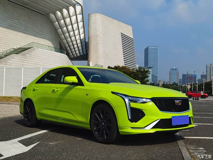 最靓座驾凯迪拉克ct4提车改色分享