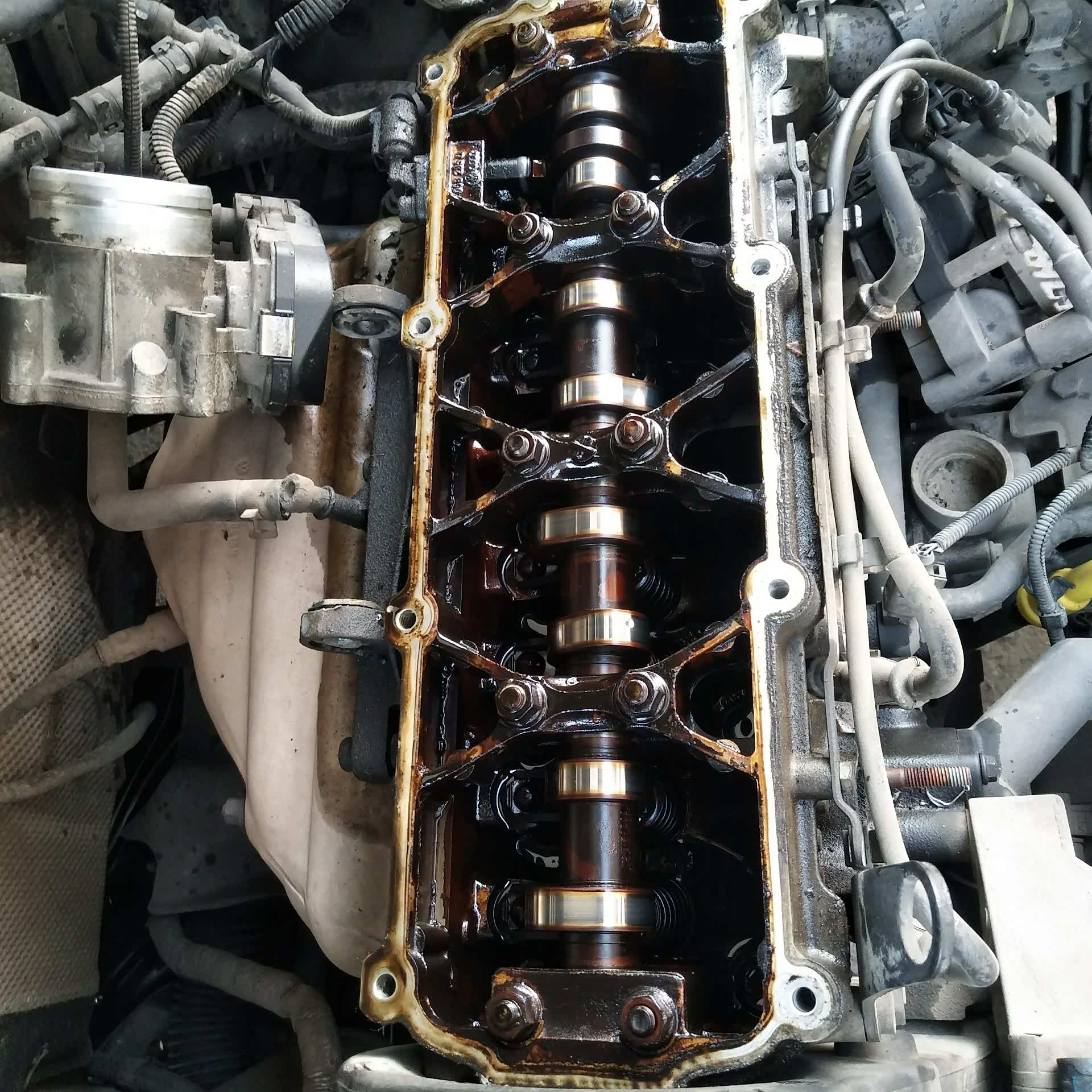 【图】更换气门室盖垫作业贴_宝来经典论坛_汽车之家论坛