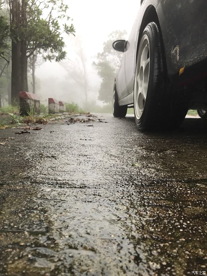 雨天山路的邂逅