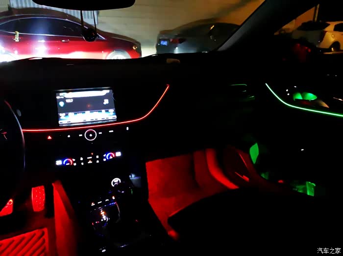 【图】有性能也要有气质,gs氛围灯简单作业_君威论坛_汽车之家论坛