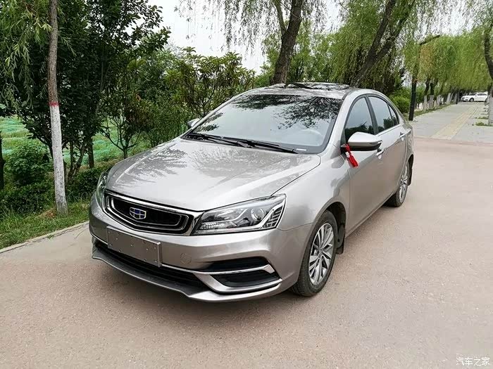 全新帝豪钛金灰真的漂亮大家觉得呢