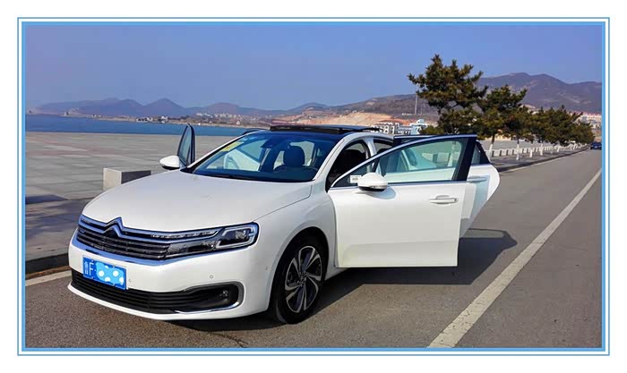 【图】白色车车海边晒晒_雪铁龙c6论坛_汽车之家论坛