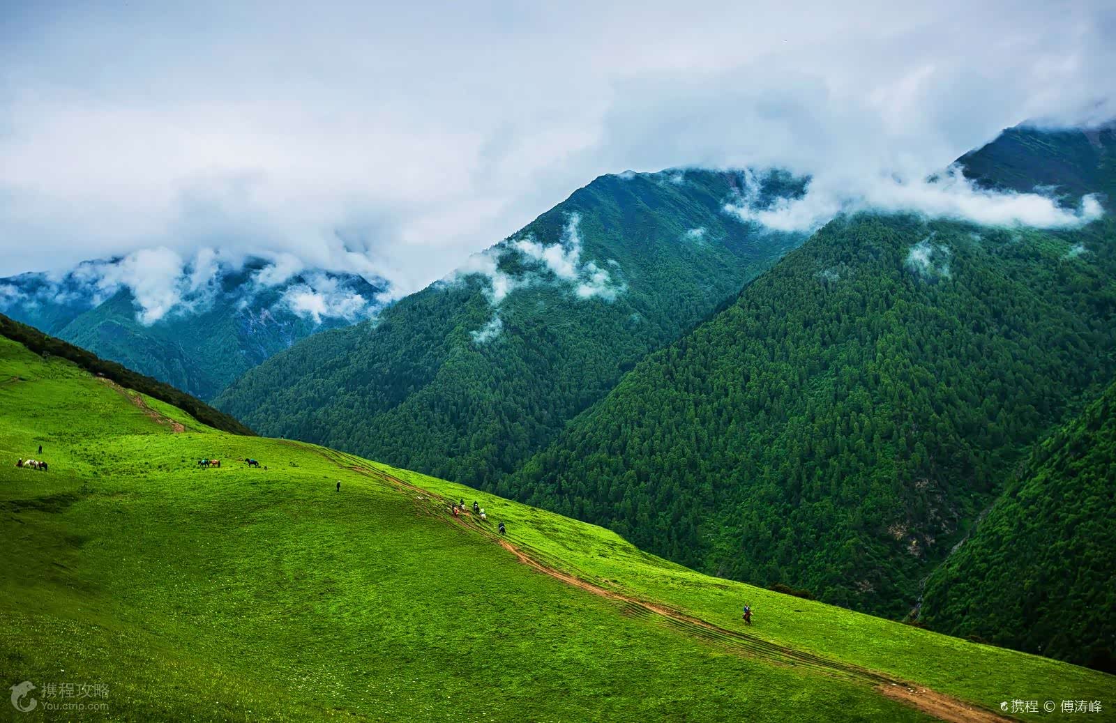 旅途中的美景,其实一直在路上.