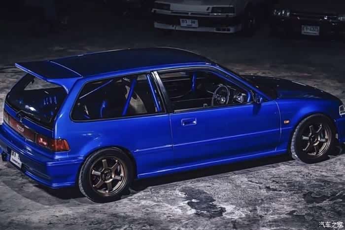 vtec的鼻祖,本田思域ef