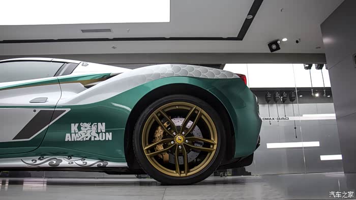 【图】麒麟踏祥云 人间百难消,488spider麒麟涂装现世_法拉利论坛