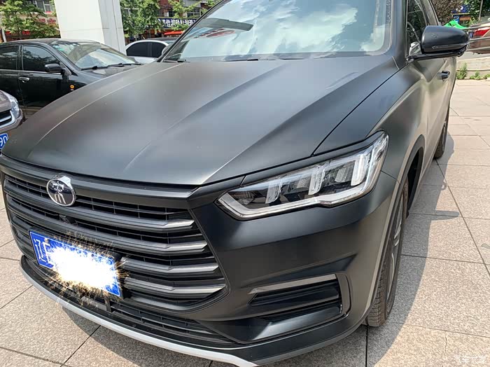 给宋pro来个改色膜,招到围观