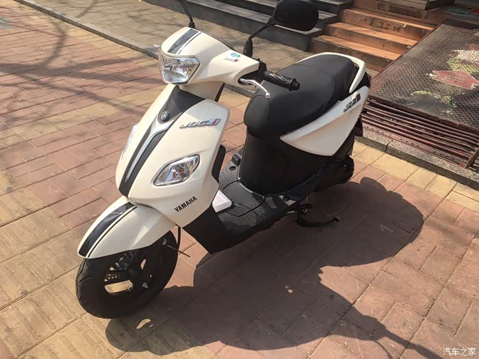 【图】刚买了象牙白巧格i_雅马哈摩托车论坛_汽车之家论坛