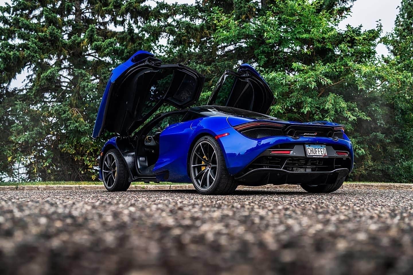 mclaren 720s 蓝色经典,帅气十足._迈凯伦720s论坛_手机汽车之家