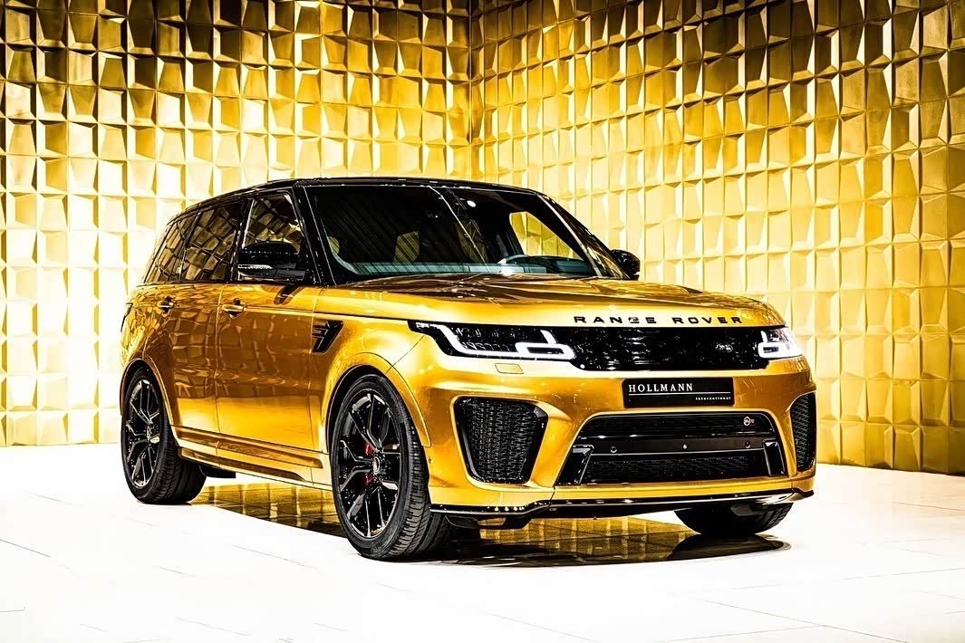 【图】金色车身更加让路虎.豪华感倍增._揽胜运动版论坛_汽车之家论坛