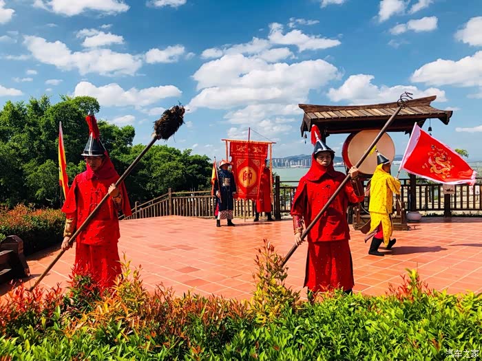 【深圳长安车友会】097杜杜 胡里山炮台看表演