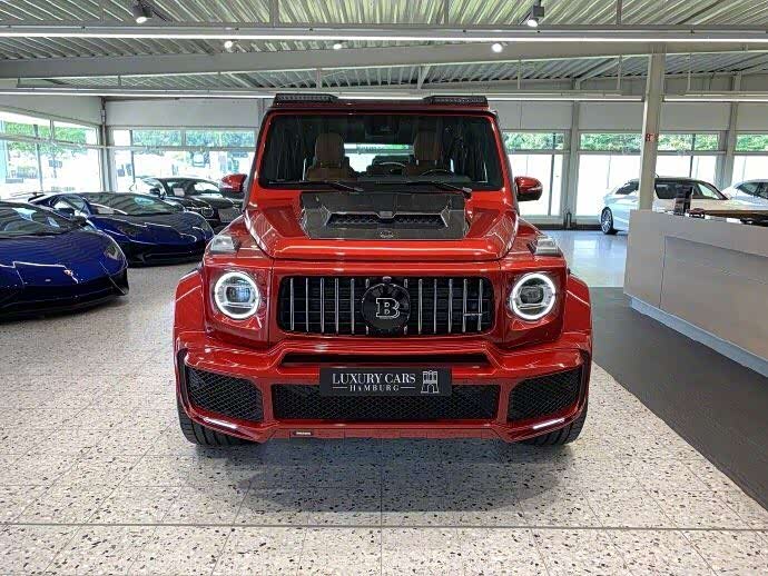 【图】红色的巴博斯大g,罕见的很_奔驰g级论坛_汽车之家论坛