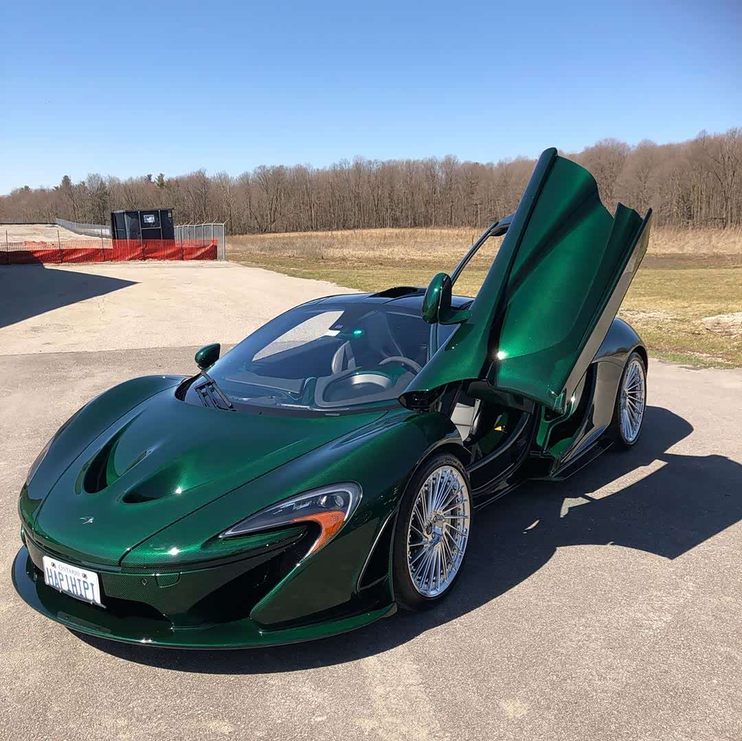 绿色全碳迈凯伦p1vs迈凯伦塞纳