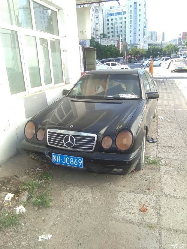 老伙计,呆萌经典的奔驰e.