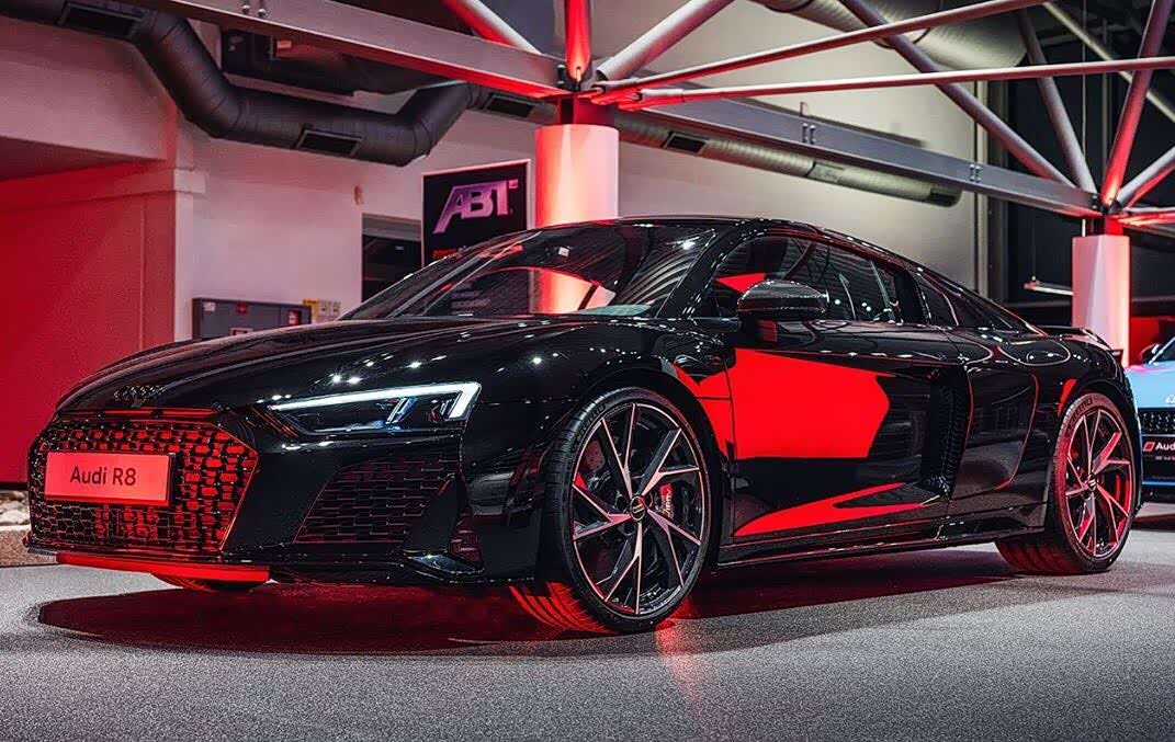 奥迪r8精致的尾灯非常大气