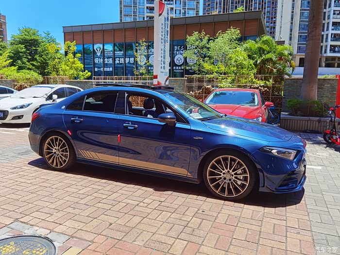 【图】深圳 新提a35l 水洗蓝 特别版_奔驰amg论坛_汽车之家论坛